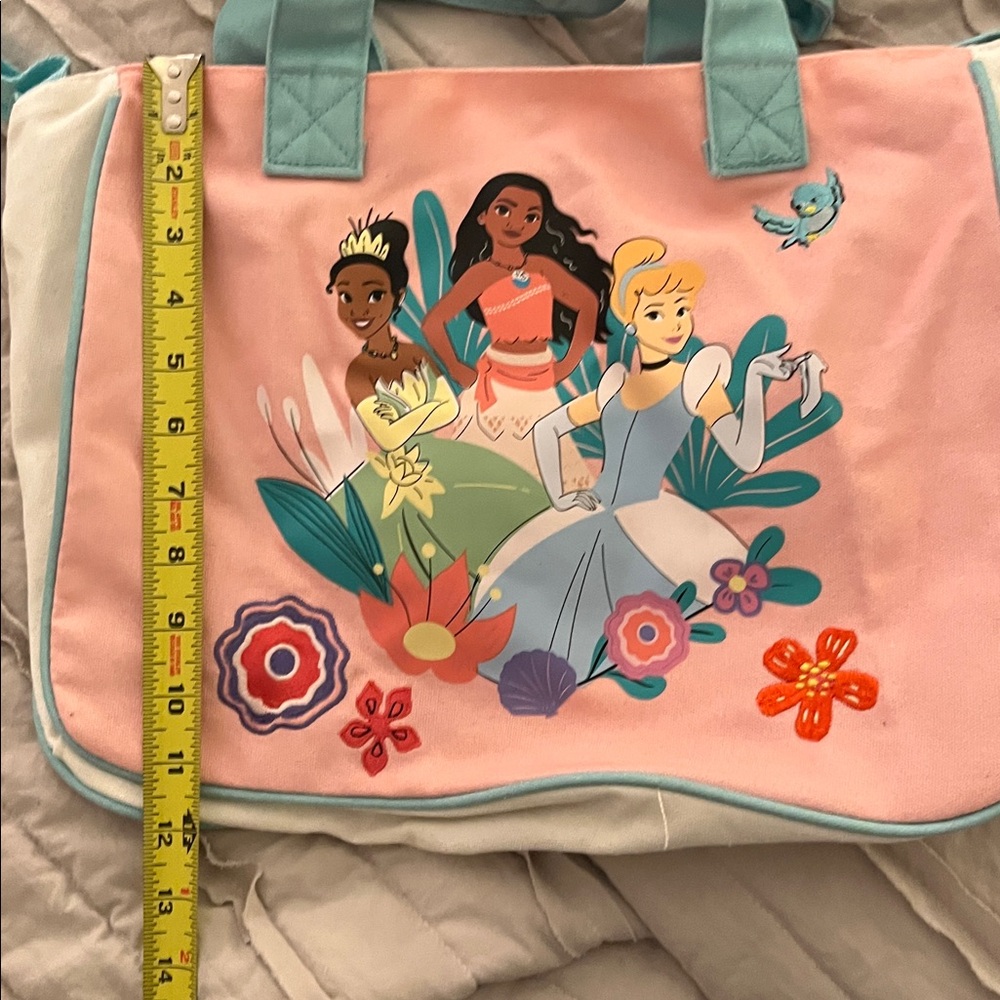 Disney Princess Tote bag with Moana Cinderella and Tiana - Picture 7 of 8